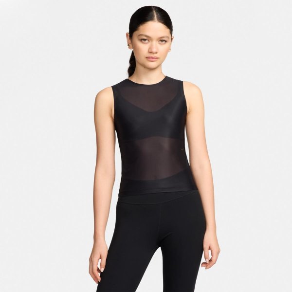 Женская майка NIKE W FM Dri-FIT TANK SHEER