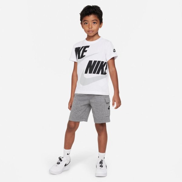 Дитячий набір: футболка, шорти NIKE NKB B NSW HBR CARGO SHORT SE / NKB B NSW HBR CARGO SHORT SE