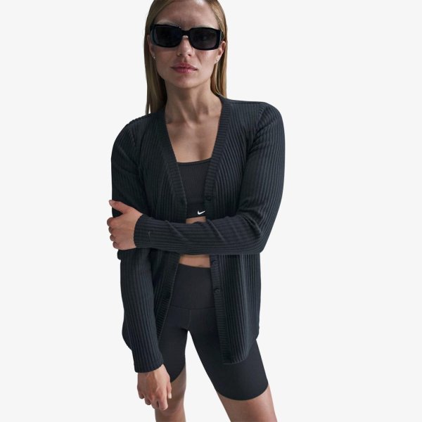Женская толстовка NIKE W NSW NK CHLL KNT RIB CARDIGAN