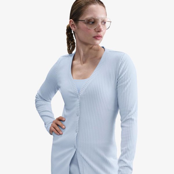 Женская толстовка NIKE W NSW NK CHLL KNT RIB CARDIGAN