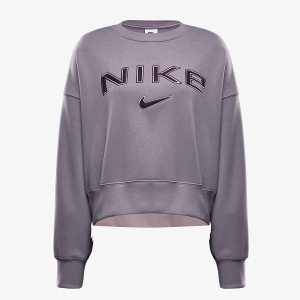 Женская толстовка NIKE W NSW PHNX FLC OOS LOGO CREW