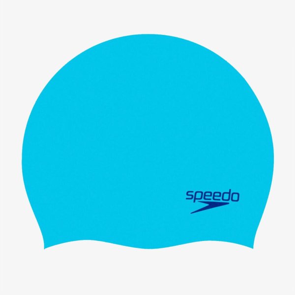 Детская шапочка Speedo MOULDED SILC CAP JU BLUE/BLUE