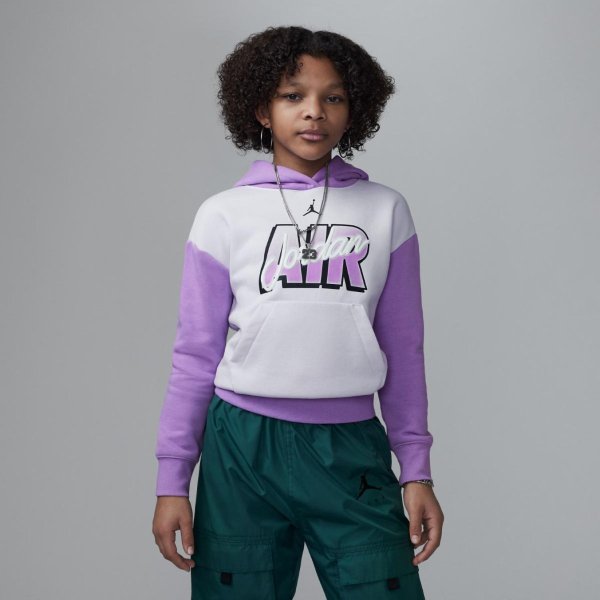 Детская толстовка NIKE BLOCKED AIR-RESS  PO HOODIE