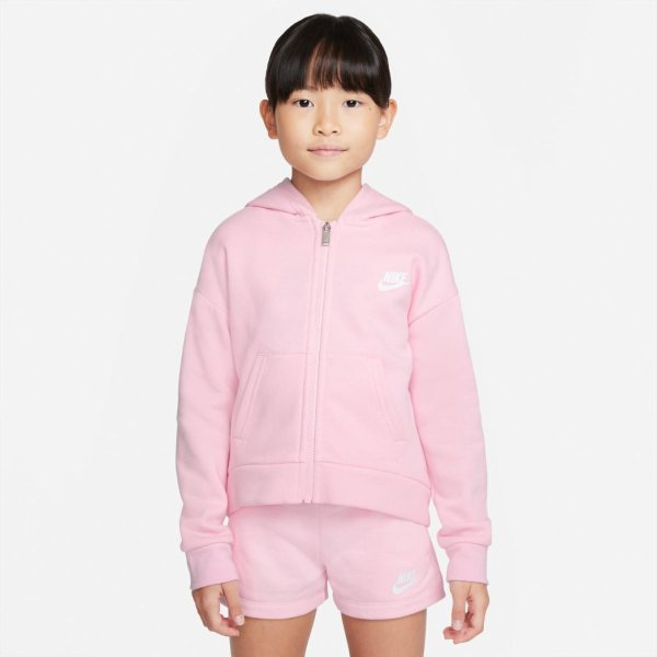 Дитяча толстовка NIKE NKG CLUB FLEECE HIGH LOW FZ HD