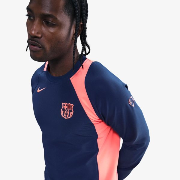Мужской лонгслив NIKE FCB M NK T90 CREW TOP 3R GX