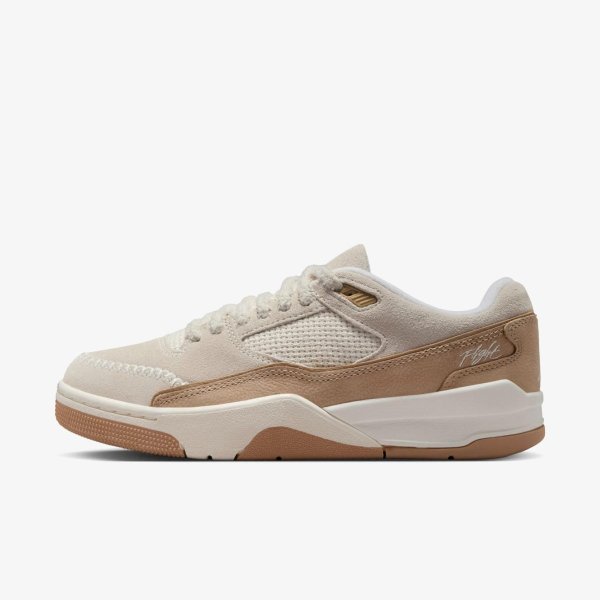 Женские кроссовки WMNS JORDAN FLIGHT COURT SE LIGHT OREWOOD BROWN