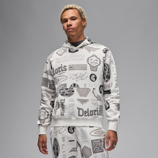 Мужская толстовка JORDAN M J ESS AOP FLC PO