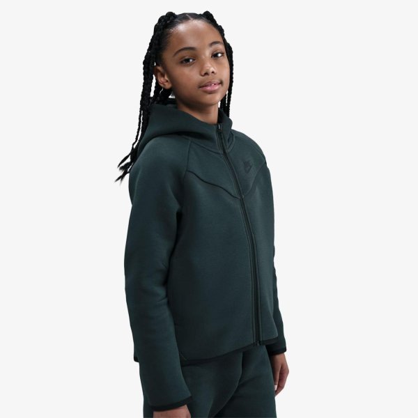 Детская толстовка NIKE G NSW TCH FLC HD FZ LS - PD