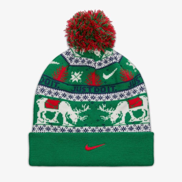 Дитяча шапка NIKE K NK PEAK BEANIE SC HOL25 L