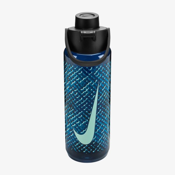 Бутылка NIKE TR RENEW RECHARGE CHUG BOTTLE 24 OZ GRAPHIC BLUE VOID/BLACK/GREEN ABYSS/MINT FOAM 24OZ