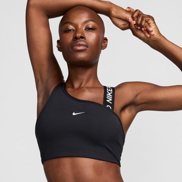 Женский топ NIKE W NP SWOOSH MS ASYM BRA