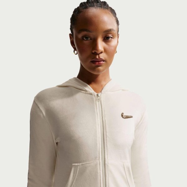 Женская толстовка NIKE W NSW TRND VLR FZ HD LS TOP