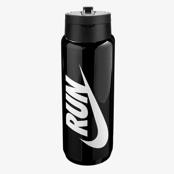 Бутылка NIKE TR RENEW RECHARGE STRAW BOTTLE 24 OZ GRAPHIC BLACK/BLACK/WHITE/WHITE 24OZ
