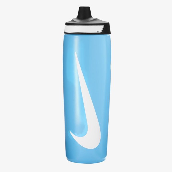 Бутылка NIKE REFUEL BOTTLE 24 OZ BALTIC BLUE/BLACK/WHITE 24OZ