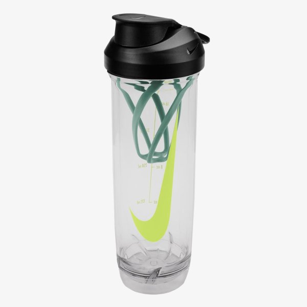 Бутылка NIKE TR RECHARGE SHAKER BOTTLE 2.0 24 OZ CLEAR/BLACK/CANNON/VOLT 24OZ