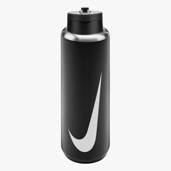 Бутылка NIKE SS RECHARGE STRAW BOTTLE 32 OZ RFSH BLACK/BLACK/WHITE 32OZ