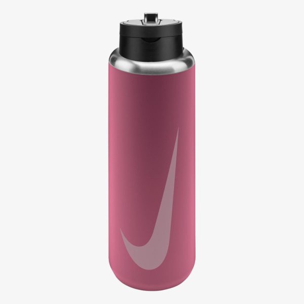 Бутылка NIKE SS RECHARGE STRAW BOTTLE 32 OZ RFSH PEONY/BLACK/PINK FOAM 32OZ