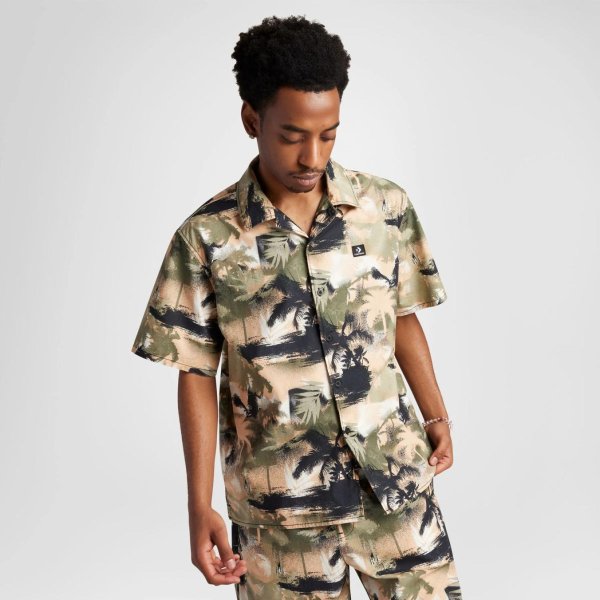 Мужская рубашка CONVERSE MENS WOVEN SHIRT