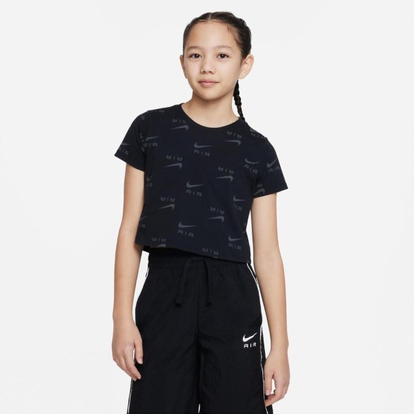 Детская футболка NIKE G NSW TEE CROP AIR AOP