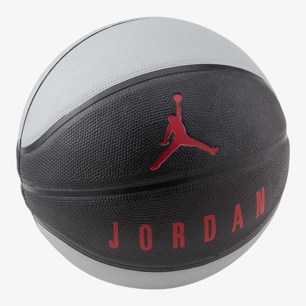 М'яч баскетбольний JORDAN PLAYGROUND 8P BLACK/WOLF GREY/GYM RED/GYM RED 07
