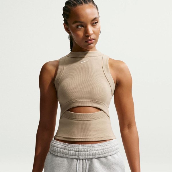 Жіноча майка NIKE W NSW CHILL KNIT RIB TANK