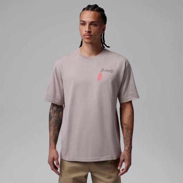 Чоловіча футболка JORDAN M J NC TRAVEL GFX SS CREW