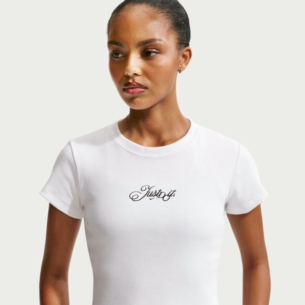 Жіноча футболка NIKE W NSW RIB MOD CRP JDI TEE