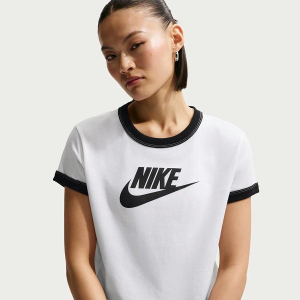 Жіноча футболка NIKE W NSW SS RINGER TEE VNTG RUN