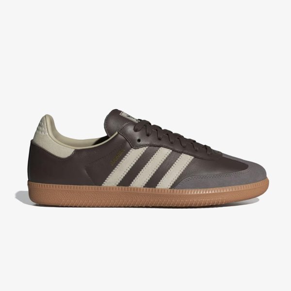 Женские кроссовки ADIDAS SAMBA OG BROWN / PUTTY GREY