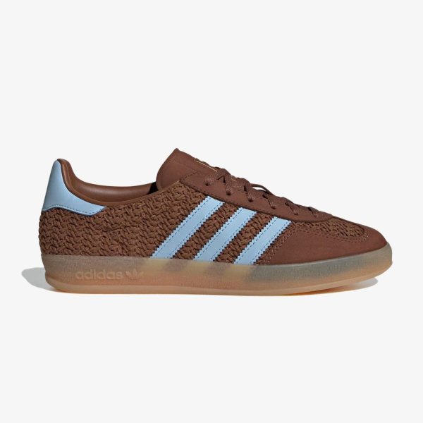 Женские кроссовки ADIDAS WMNS GAZELLE INDOOR PRELOVED BROWN / CLEAR SKY