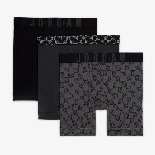 Чоловічий набір нижньої білизни JORDAN JHM 23 MONOGRAM 3PK BOXER BRIE / JHM 23 MONOGRAM 3PK BOXER B