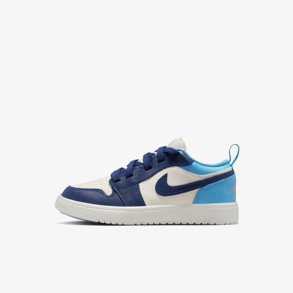 Детские кроссовки JORDAN 1 LOW ALT BLUE VOID / HOT LAVA (PS)