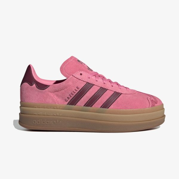 Женские кроссовки ADIDAS GAZELLE BOLD PINK SPARK