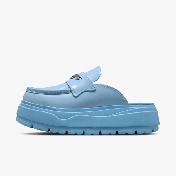 Женские тапочки WMNS AIR JORDAN MULE PSYCHIC BLUE