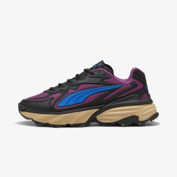 Мужские кроссовки PUMA FADE NITRO RIPSTOP TR BLACK / PLUM WINE / MOUNTAIN BLUE