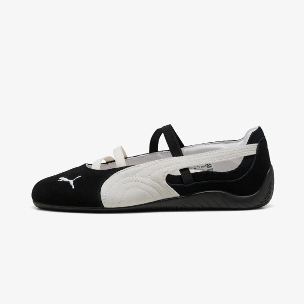 Жіночі балетки PUMA WMNS SPEEDCAT BALLET SD BLACK / WHITE