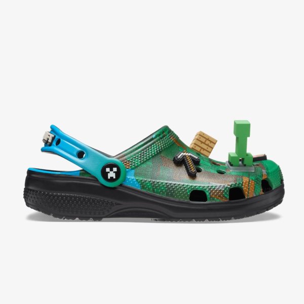 Детские тапочки MINECRAFT X CROCS CLASSIC CLOG KIDS