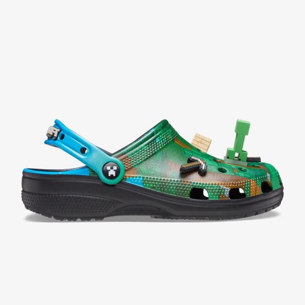 Тапочки MINECRAFT X CROCS CLASSIC CLOG