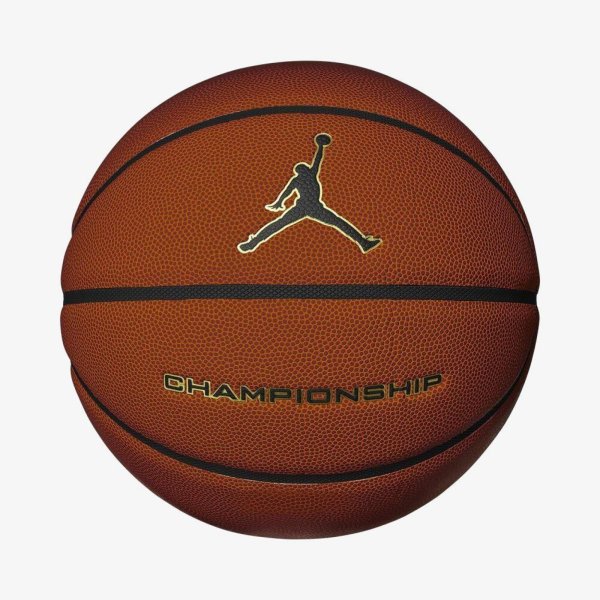 М'яч баскетбольний JORDAN CHAMPIONSHIP 8P DEFLATED AMBER/BLACK/METALLIC GOLD/BLACK 07