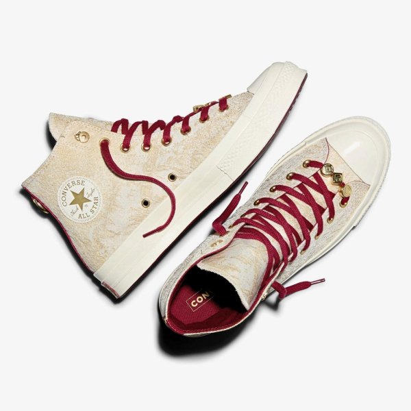 Кеди CONVERSE CHUCK 70 ALL STAR HI YEAR OF THE HORSE PLATINUM RED