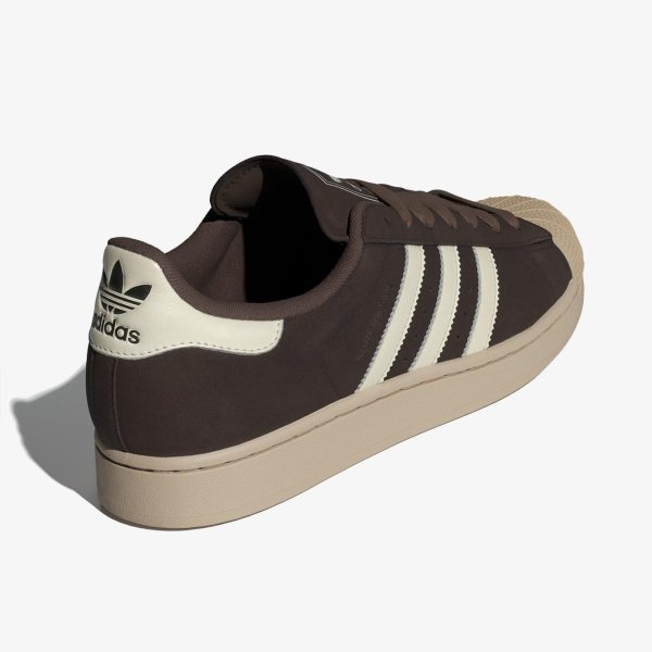 Мужские кроссовки ADIDAS SUPERSTAR II BROWN / OFF WHITE
