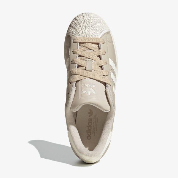 Женские кроссовки ADIDAS SUPERSTAR II BEIGE / OFF WHITE
