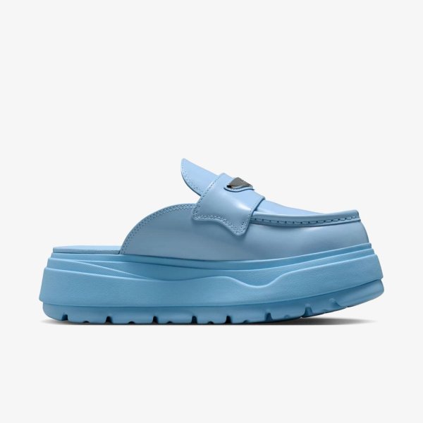 Женские тапочки WMNS AIR JORDAN MULE PSYCHIC BLUE