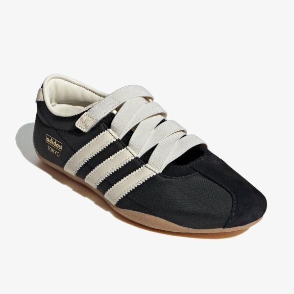 Женские балетки ADIDAS TOKYO MARY JANE BLACK / CREAM