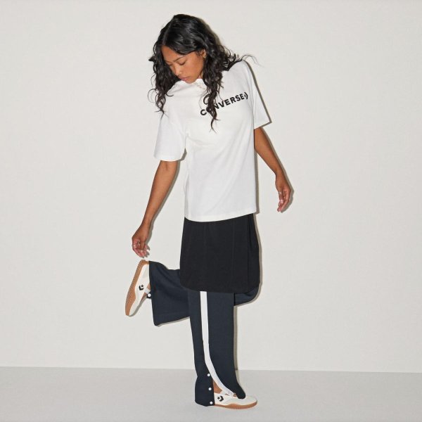 Женские балетки CONVERSE RUN STAR TRAINER BALLET FLAT SUEDE OFF-WHITE