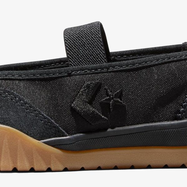 Женские балетки CONVERSE RUN STAR TRAINER BALLET FLAT SUEDE BLACK