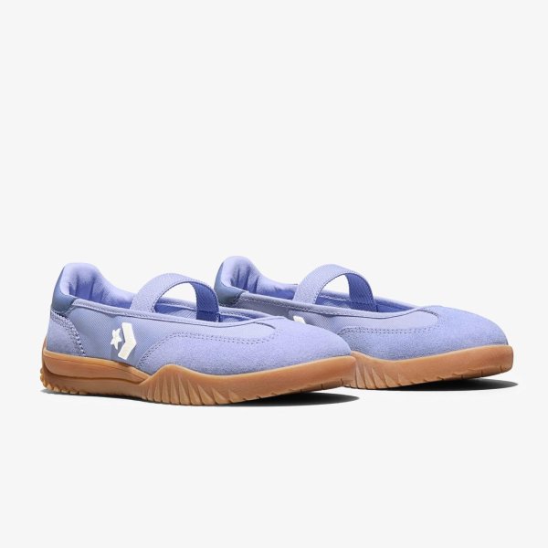 Жіночі балетки CONVERSE RUN STAR TRAINER BALLET FLAT SUEDE VIOLET