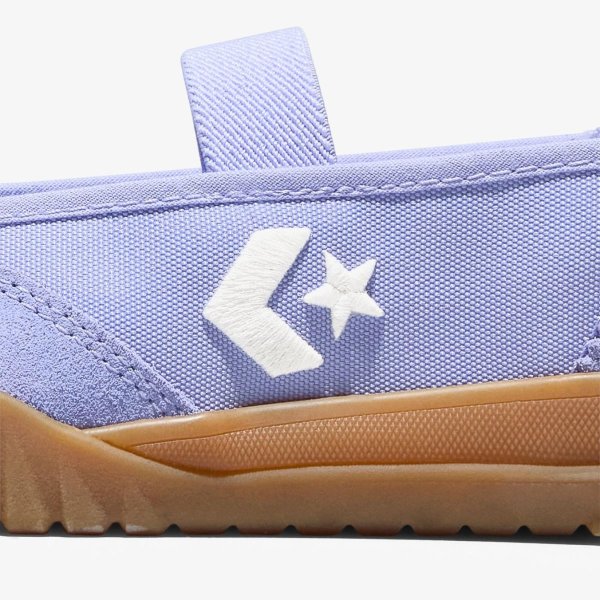 Жіночі балетки CONVERSE RUN STAR TRAINER BALLET FLAT SUEDE VIOLET