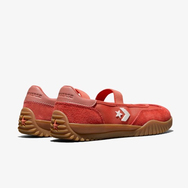 Женские балетки CONVERSE RUN STAR TRAINER BALLET FLAT SUEDE SMOKED PAPRIKA