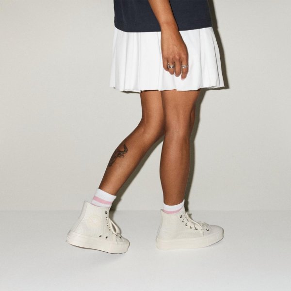 Женские кеды CONVERSE CHUCK TAYLOR ALL STAR LIFT OX ANIMAL PRINT CROCO / BONE